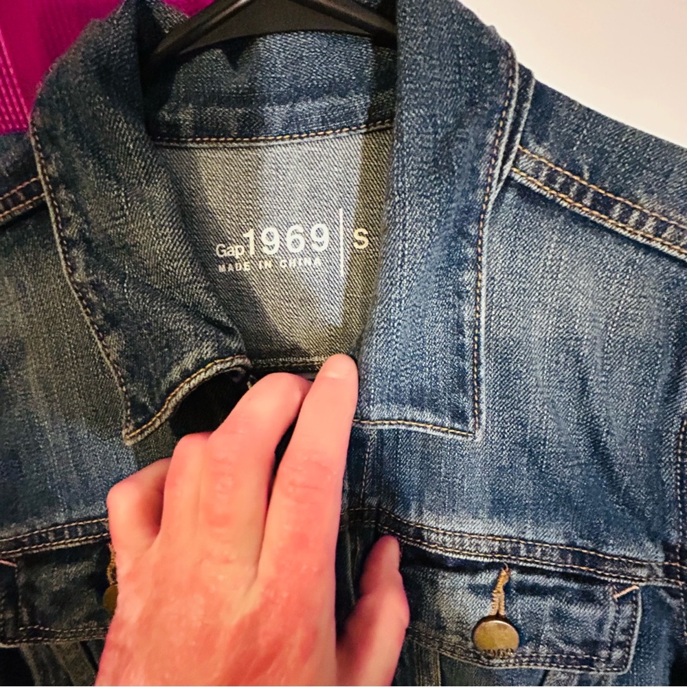 Gap blue jean jacket 1969